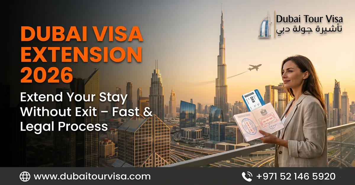 Dubai Visa Extension – How to Extend Your Stay Legally (2026 Guide)
